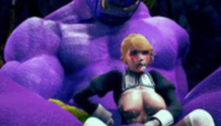 huge monter and prayer.