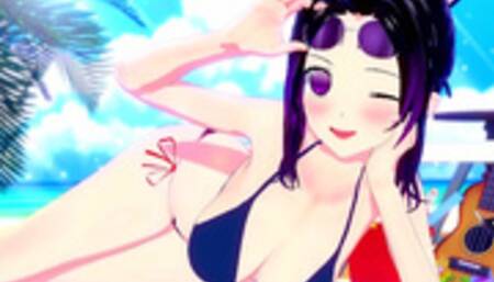 DEMON SLAYER ANIME HENTAI 3D COMPILATION (Shinobu Kocho, Daki, Mitsuri Kanjori, Kanae Kocho)