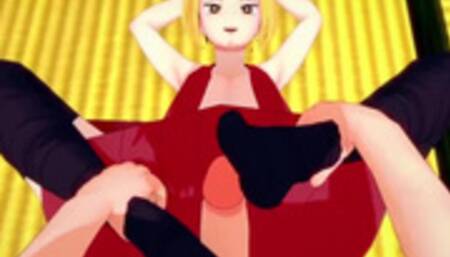 Hentai POV Feet Makio Uzui Demon Slayer