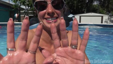 Tickled and Jerked Off At The Pool (HD MP4)