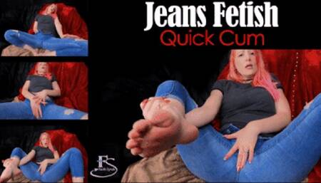 Jeans Fetish Quick Cum - wmv