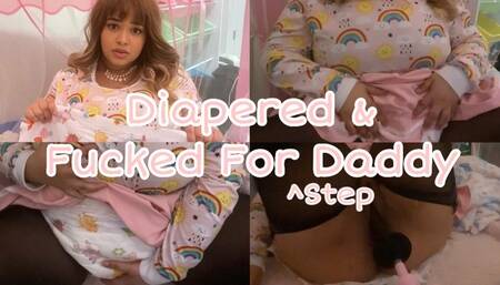 Diapered And Fucked For Step Daddy