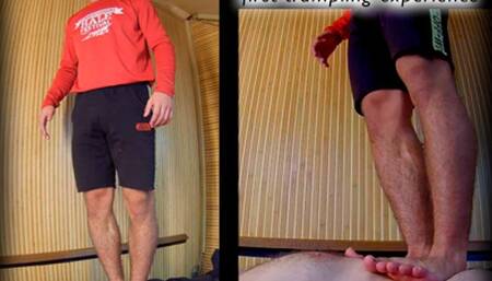 Hunter`s first trampling experience