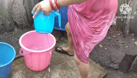 Boobs of Indian house wife