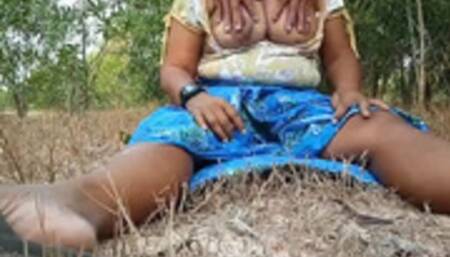 Big Tits Asian Outdoor 5