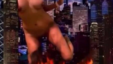 Giantess Samira Said: Come to my world now