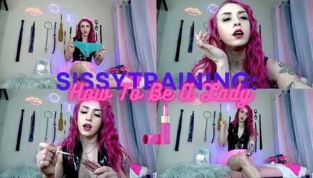 Sissy Training: How To Be A Lady - WMV