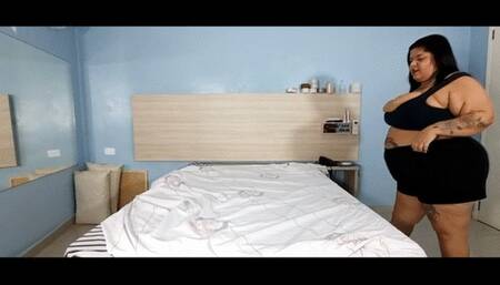 Big farting bbw, part 1, by BBW Turbibada, (cam by Manu) FULL HD