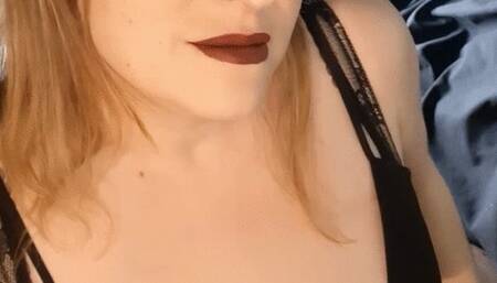 smoking looking up at you in gloves