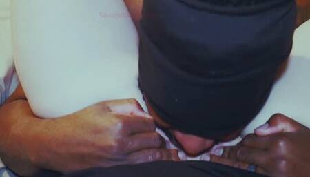 Cumming on my neighbors tongue after he ate my pussy