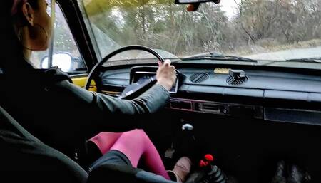 Driving and pedal pumping custom video