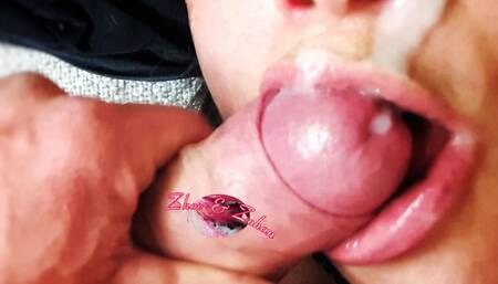 Compilation sperm and piss in mouth of ыlut Zhoe