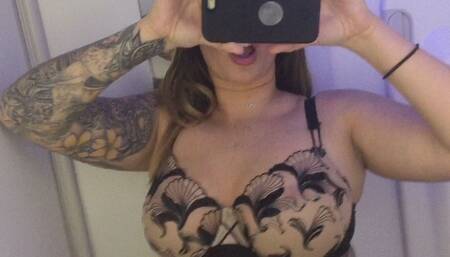 Going through my videos I found this one from a toilet on a plane. Who's joining me for some mile pussy play