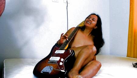 Cum and play my guitar with Garabas and Olpr