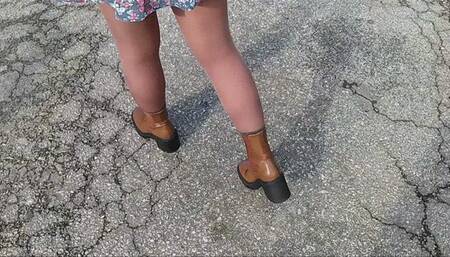 Boots Worship - Kiss and lick my boots