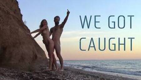 Public Sex on the Beach - WE GOT CAUGHT!