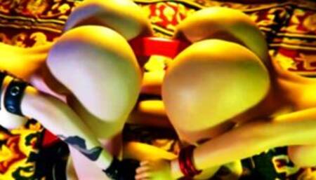 TASTY BREAST ASS SIERRA AND PHAEDRA LOVES SHARING A HARD DILDO GOING ASS TO ASS