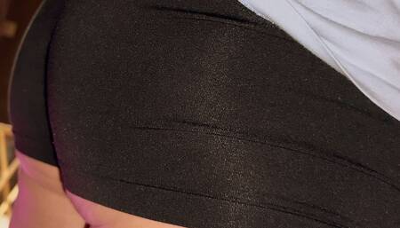 Big clear dildo deep inside me