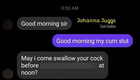 Johanna Swallows Cock
