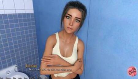 [Gameplay] BEING A DIK #30 - Lesbian girls kissing - Gameplay commented