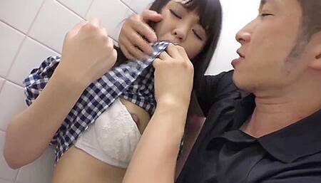A Beautiful Girl Selling Beer Groped All Over The Place - Yuki Shiroi P1