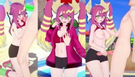 【エロゲーコイカツ！】遊戯王 Live☆Tw○nキスキル3DCG巨乳アニメ動画[Hentai Game Koikatsu!sunshine YuGiOh! Live☆Tw○n Ki-sikil]