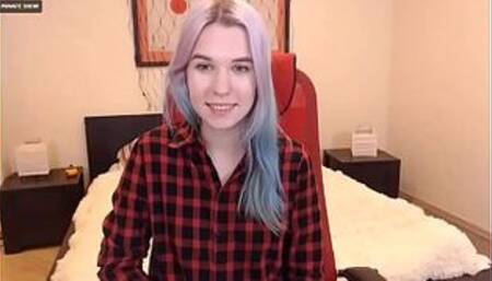 JOI Jerk Off Instruction Blonde Teen Blowjob Cum on Tits