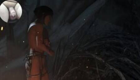 RISE OF THE TOMB RAIDER NUDE EDITION COCK CAM GAMEPLAY #2