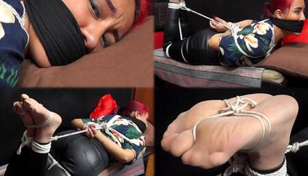 Tied and gagged just for fun! - MOV