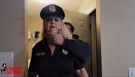Kristyna Dark - Cop Captured and Taped (WMV Format)