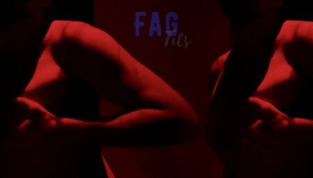 Sneaker fag tits spit pig