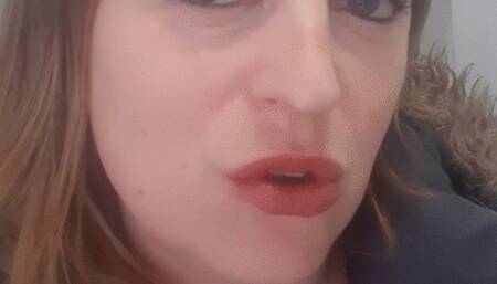 Fast smoking in the snow