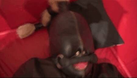 Bolero Straitjacket and Leather Hood