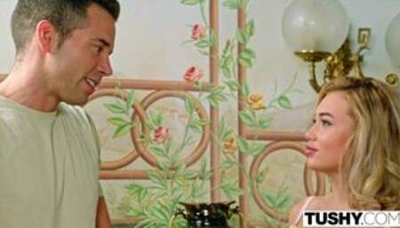 TUSHY Stunning Rika has intense anal with bestie's man