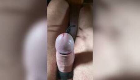 Exciting electrosex with spontaneous production of white sperm