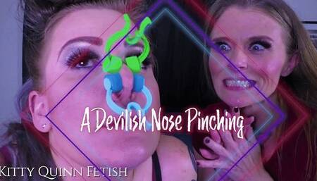 A Devilish Nose Pinching (WMV)