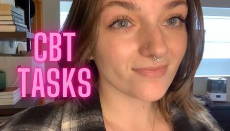 CBT tasks