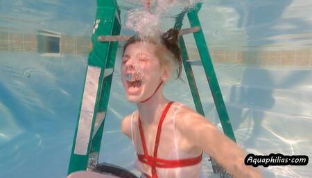 Aquaphilias- Kilo Breath Hold- Underwater Bondage- PERIL