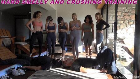 Lady Scarlet - Hard smelly and crushing training