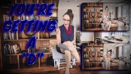 You Are Getting a “D” a Embarrassed Naked Female clip- Naked In Front of The Whole World-Humor