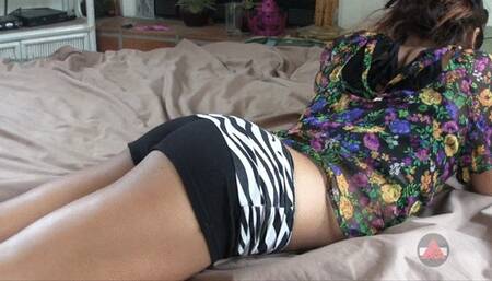 Did you just cum on my booty shorts?