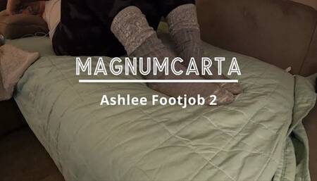 Ashlee Footjob 2