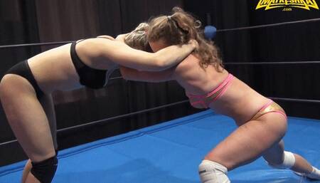 Afina vs Viper - Female Pro-Wrestling Fight - RM200 - FullHD