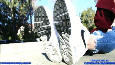 Monroe's Toes in the Sun