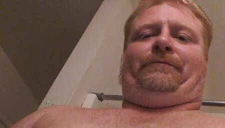 Trying out my new toy in the shower