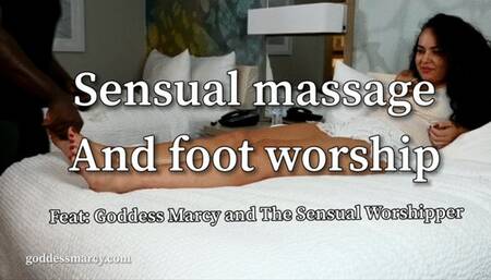 Goddess Marcy in: Sensual Massage and Foot worship