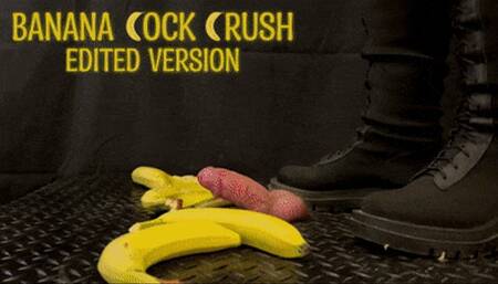 Cock & Banana Crush CBT in Combat Boots with TamyStarly (Edited Version) - CBT, Bootjob, Ballbusting, Femdom, Shoejob, Crush, Ball Stomping, Foot Fetish Domination, Footjob, Cock  Board