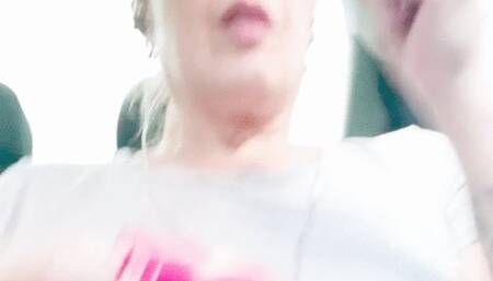 Smoking with a cough on the Uber