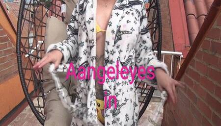 Sexy hot show with big grapes!!