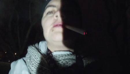 Smoking in the night